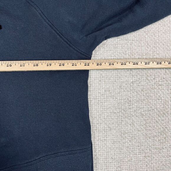 Ariat REAL Sweatshirt Crossover Women's Large Gray Raised Felt Logo Mock Neck - Picture 6 of 8